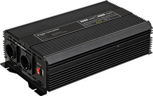 Goobay 58891 netvoeding & inverter Universeel 2000 W Zwart