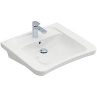 Villeroy & Boch Omnia Architectura Vita wastafel 65x54.5cm met kraangat en overloop wit 51786701 - thumbnail