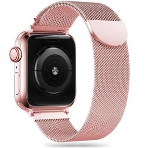 Apple Watch Series 9/8/SE (2022)/7/SE/6/5/4/3/2/1 Tech-Protect Milanese band - roségoud