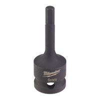 Milwaukee Accessoires 1/2 Impact HEX bit dop HEX6 - 4932478064