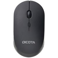 Dicota SILENT V2 Muis Draadloos Optisch Zwart 3 Toetsen 800 dpi, 1200 dpi, 1600 dpi - thumbnail