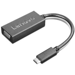 Lenovo 4X90M42956 video kabel adapter VGA (D-Sub) USB Type-C Zwart