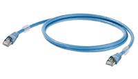 Weidmüller 1165900010 RJ45 Netwerkkabel, patchkabel CAT 6A S/FTP 1.00 m Blauw UL gecertificeerd 1 stuk(s) - thumbnail