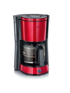 Severin KA 4817 Koffiezetapparaat Rood (metallic), Zwart Capaciteit koppen: 10