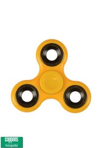 Hand Fidget Spinner Geel