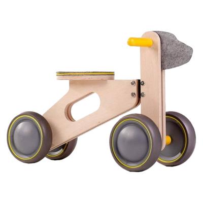 Mamatoyz Loopfiets Met 2 Wielen Mini Todler Junior Naturel/grijs