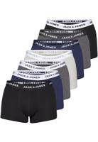 Jack & Jones Jack & Jones Heren Boxershorts Effen Trunks JACBASIC 7-Pack