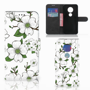 Motorola Moto G7 | G7 Plus Hoesje Dogwood Flowers