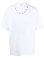 AMBUSH t-shirt Ballchain en coton - Blanc