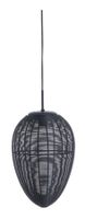 Light & Living Hanglamp Yaelle Ø26cm - Mat Zwart