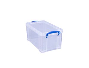 Opbergbox Really Useful 8 liter 340x200x175 mm transparant wit