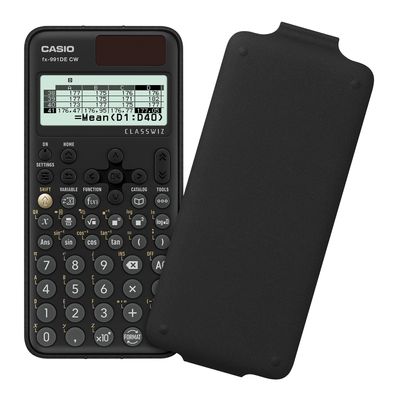 Casio FX-991DE CW Technische rekenmachine Zwart Aantal displayposities: 10 werkt op batterijen, werkt op zonne-energie (b x h x d) 77 x 10.7 x 162 mm