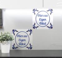 Tegelstickers delfts blauw aanpasbaar - thumbnail