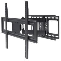 Manhattan 461283 TV-beugel Voor curved TVs, Kantelbaar, Zwenkbaar, Variabele afstand tot de muur, Verstelbare ondersteun 94,0 cm (37) - 177,8 cm (70) - thumbnail