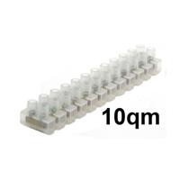 006652 Kroonsteenstrip 10 qm transparant 10 strips | Mtools