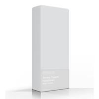 Romanette Jersey Topper - Stretch - Zilver 80/100 x 200/220 80/100 x 200/220