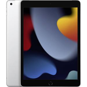 Apple iPad 10.2 (9e generatie) UMTS/3G, LTE/4G, WiFi 64 GB Zilver iPad 25.9 cm (10.2 inch) iPadOS 15 2160 x 1620 Pixel