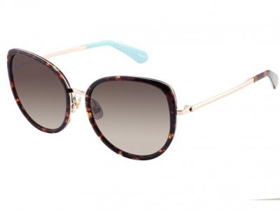 Kate Spade zonnebril Jensen dames bruin tortoise Kate Spade zonnebril Jensen dames bruin tortoise