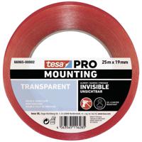 tesa Mounting PRO Transparent 66965-00002-00 Montagetape Transparant (l x b) 25 m x 19 mm 1 stuk(s) - thumbnail