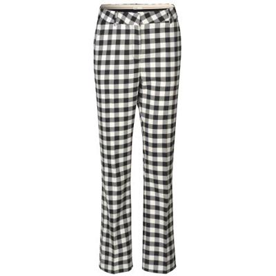 Levete Room Dames Broeken in Polyester (Zwart)