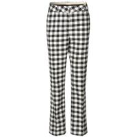 Levete Room Dames Broeken in Polyester (Zwart)