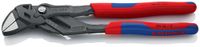 Knipex Sleuteltang | lengte 250 mm zwart gefosfateerd | spanwijdte 52 mm meercomponenten mantels | 1 stuk - 86 02 250 - 86 02 250 - thumbnail