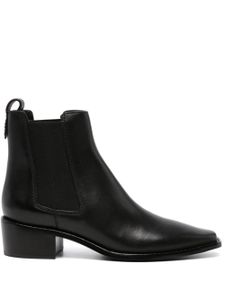 Tory Burch bottines en cuir 40 mm - Noir