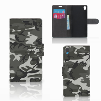 Sony Xperia Z3 Telefoon Hoesje Army Light