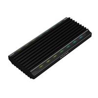 CAJA EXTERNA Para SSD M.2 SATA NVME AISENS ASM2-RGB012B USB 3.2 SIN TORNILLOS