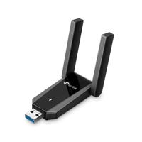 TP-Link Archer TX30U Plus AX1800 USB WiFi-dongle voor pc, 6 Dual Band WiFi-adapter voor pc met 2 verstelbare antennes, 3.0, MU-MIMO en OFDMA, encryptiebeveiliging, Plug and Play