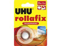 UHU rollafix TRANSPARENT 36955 Plakband Transparant (l x b) 7.5 m x 19 mm 1 stuk(s)