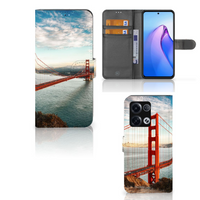 OPPO Reno8 Pro Flip Cover Golden Gate Bridge