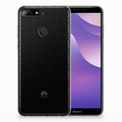 Huawei Y6 (2018) TPU bumper Stripes Dots
