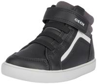 Geox J Gisli Boy C sneakers voor jongens, Black Dk Grey., 32 EU