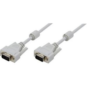 LogiLink D-Sub, 1.8 m VGA kabel 1,8 m VGA (D-Sub) Grijs