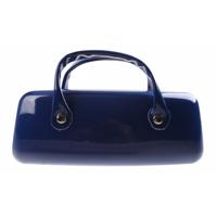 Non-branded Brillenkoker Tasje 16 X 6 Cm Donkerblauw