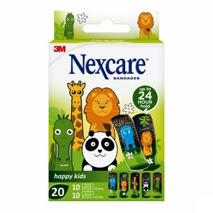 Nexcare 3m Happy Kids Dieren Pleister 20 N0920an