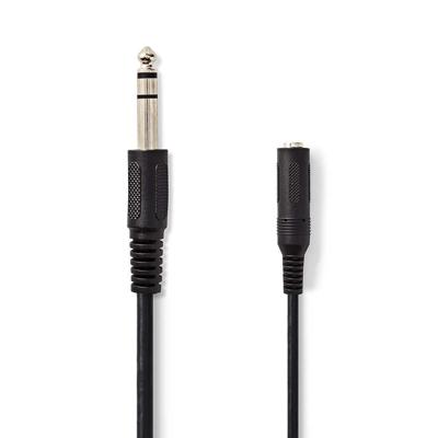 Nedis CAGP23050BK50 stereo audiokabel 6.35 mm male - female 5 meter Nedis CAGP23050BK50 stereo audiokabel 6.35 mm male - female 5 meter