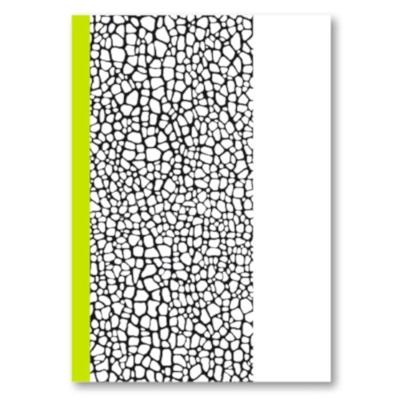 Verhaak schrift Kixx harde kaft lijn A4 papier zwart/wit/geel Verhaak schrift Kixx harde kaft lijn A4 papier zwart/wit/geel