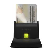SMART CARD READER DNI AISENS SCHWARZ