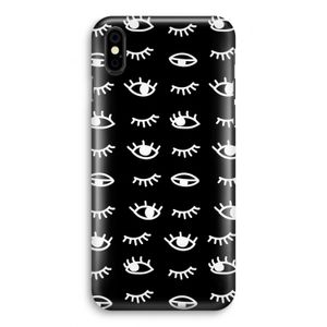 Eye pattern #3: iPhone Xs Volledig Geprint Hoesje