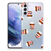 Samsung Galaxy S21 Plus Siliconen Case Nut Jar - thumbnail