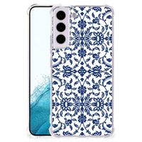 Samsung Galaxy S22 Case Flower Blue