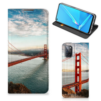 OPPO A52 | A72 Book Cover Golden Gate Bridge - thumbnail