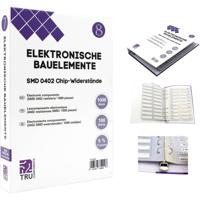 TRU COMPONENTS TC-6869420 TC-6869420 Assortiment SMD 0402 0.625 W 5 % 1000 onderdelen