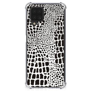 Samsung Galaxy A12 Case Anti-shock Slangenprint