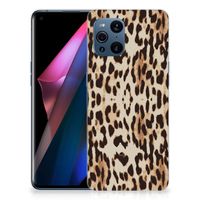 OPPO Find X3 | X3 Pro TPU Hoesje Leopard - thumbnail