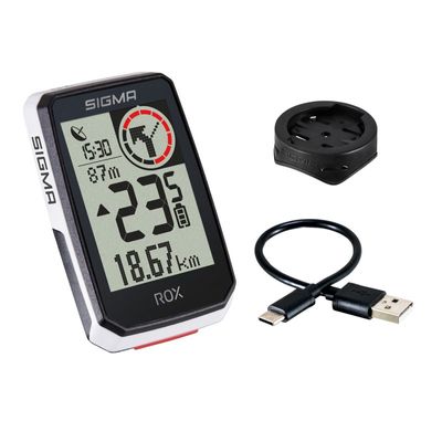 Sigma Sport 01051 fietscomputer 5,08 cm (2") Draadloze fietscomputer Zwart, Wit