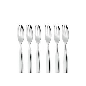 Alessi Dressed Gebaksvork edelstaal 17 cm, per 6