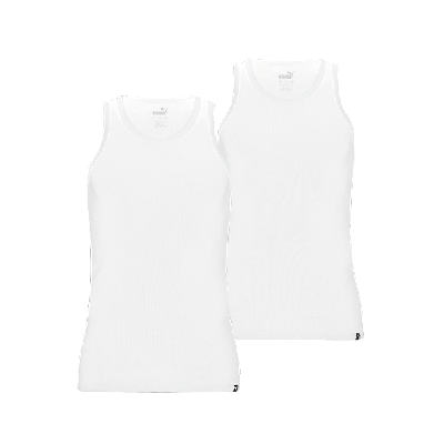 Puma Basis Tank Top Heren White XL